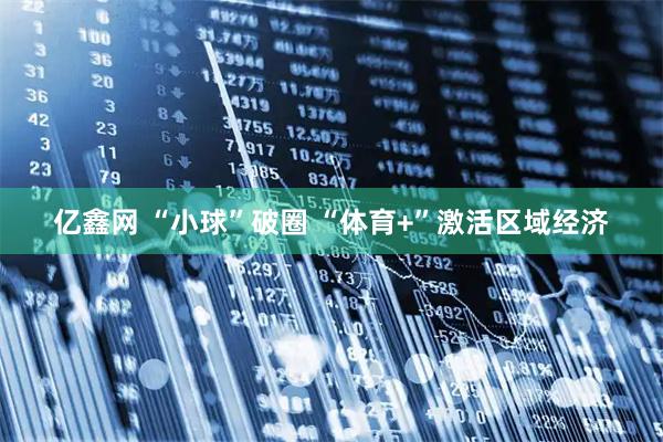 亿鑫网 “小球”破圈 “体育+”激活区域经济